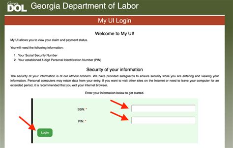 Georgia ui login - Local, state, and federal government websites often end in .gov. State of Georgia government websites and email systems use “georgia.gov” or “ga.gov” at the end of the address. Before sharing sensitive or personal information, make sure you’re on an official state website.